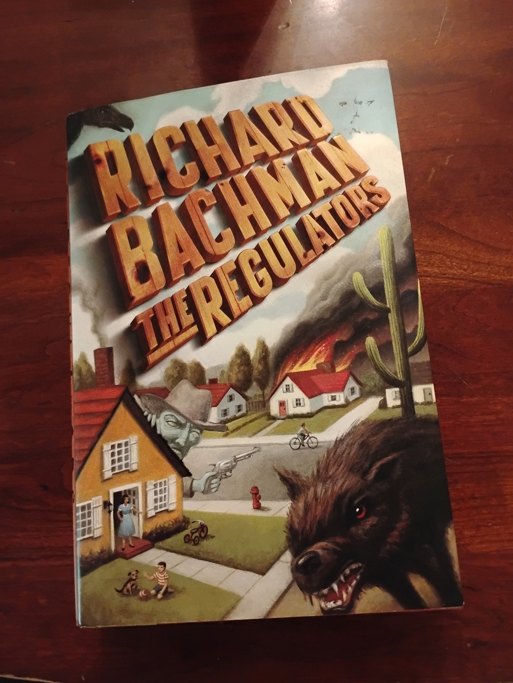 The Regulators 1996 Hardcover Novel - Richard Bachman / Stephen King